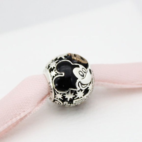 Pandora Hong Kong Disney exclusive 15th Anniversary Pandora Charm - Picture 1 of 7